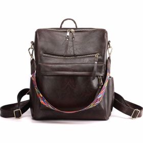 Women's PU Leather Backpack - No Delivery On Weekends, Sales Platforms Banned - Temu, Walmart (Option: Backpack)
